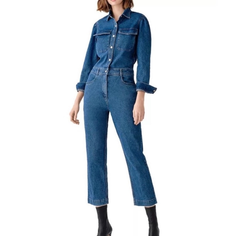 NWT DL1961 Freja Jumpsuit Tripoli - L